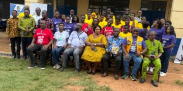 #SayNoToDrugAbuse - Tema Community 25 Lions Club campaigns at Asesewa SHS