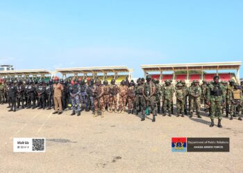 GAF, security agencies to hold joint route march on December 23