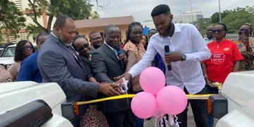 Armah-Kofi Buah donates vehicles to strengthen fight against galamsey in Ellembelle