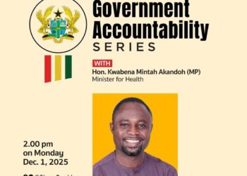 Health Minister to provide key updates at Government Accountability Series today