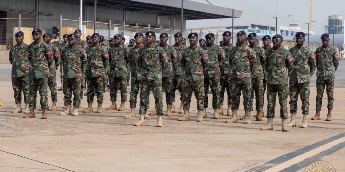 Ghana sends 54 soldiers to Jamaica on international support mission