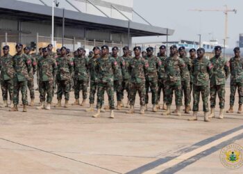 Ghana sends 54 soldiers to Jamaica on international support mission