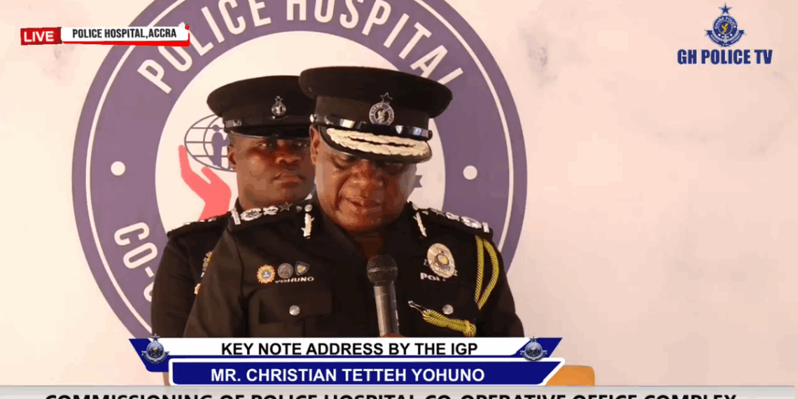 IGP commissions new Office Complex for Police Hospital Co-Operative Credit Union in Accra