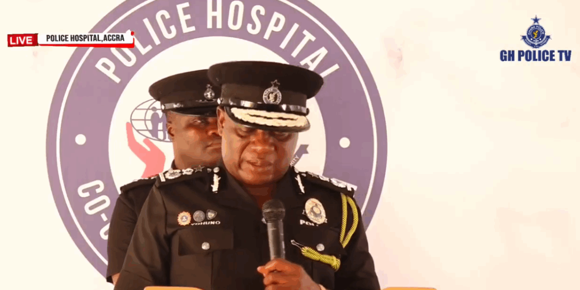 IGP urges vigilance and digital innovation as Police Credit Union Office Opens in Accra