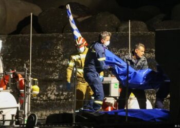 At least 17 people dead after migrant dinghy capsizes off the coast of Greece