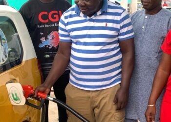 Suhum MP appreciates drivers with free fuel, thanks residents for supporting development