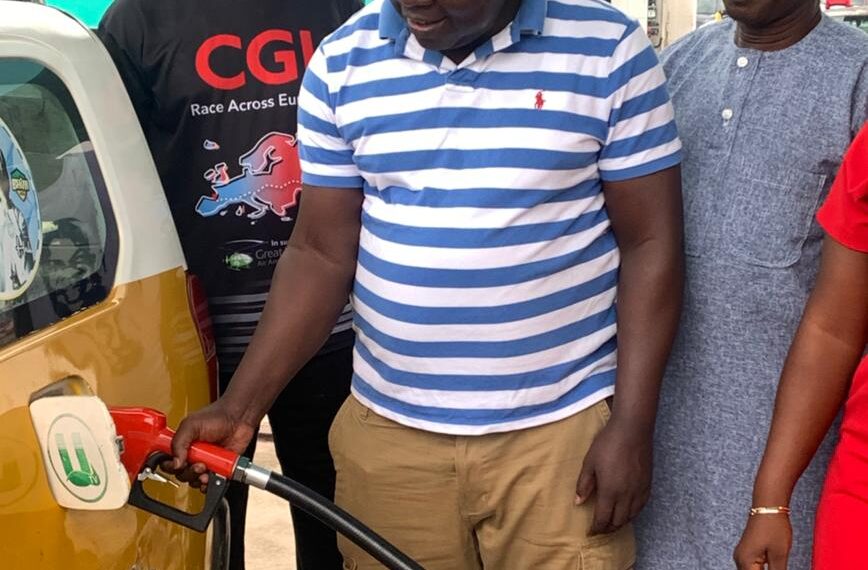 Suhum MP appreciates drivers with free fuel, thanks residents for supporting development