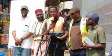 Ablekuma Central MCE cuts sods for muiltiple projects; makes case for the employment of local labourers