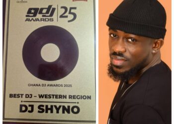 YFM’s DJ Shyno bags ‘Best DJ – Western Region’ award at 2025 Guinness Ghana DJ Awards