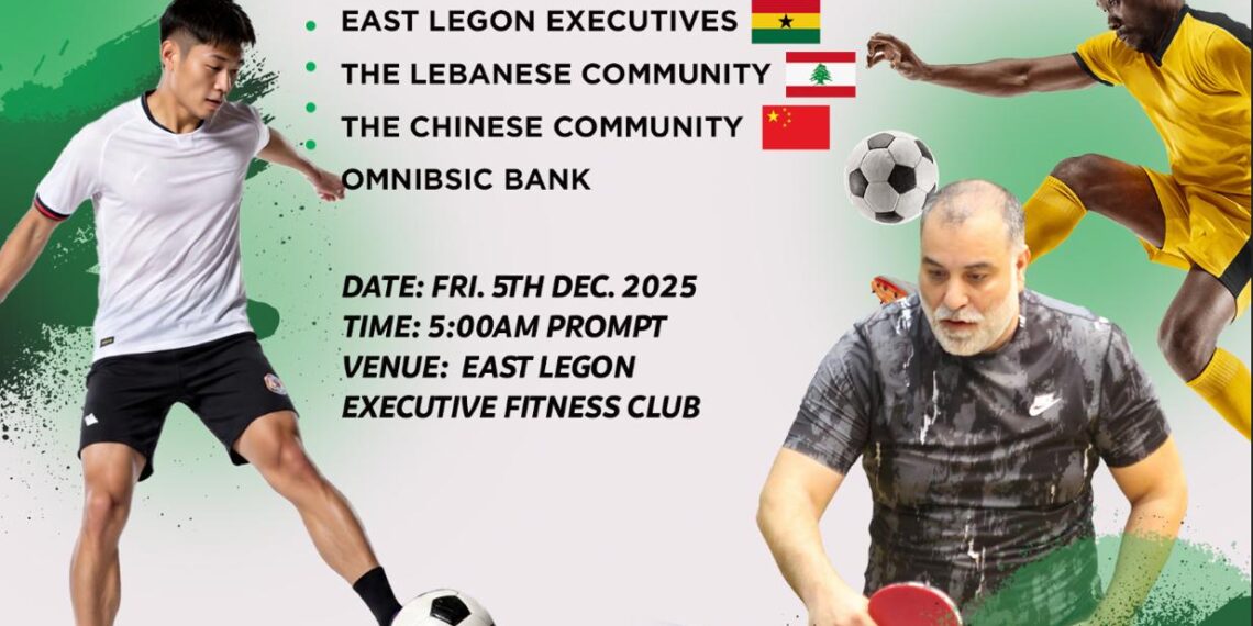 2025 East Legon Executive Community Games set for December 5