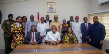 Sports Minister Kofi Adams swears in New National Sports Authority Board