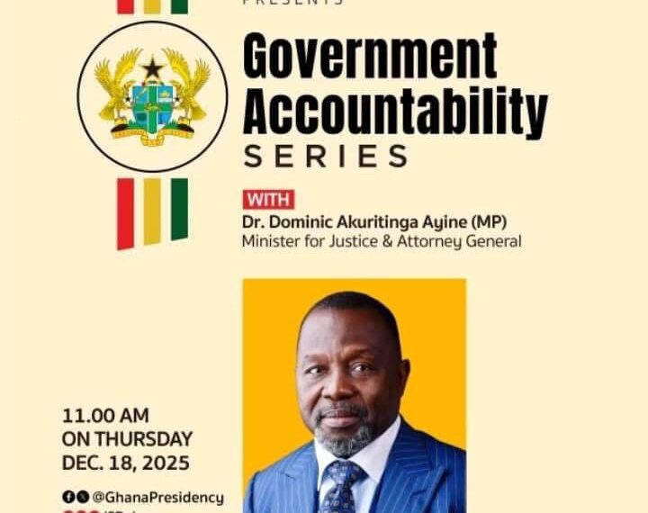 Attorney-General to feature on Government Accountability Series today, December 18