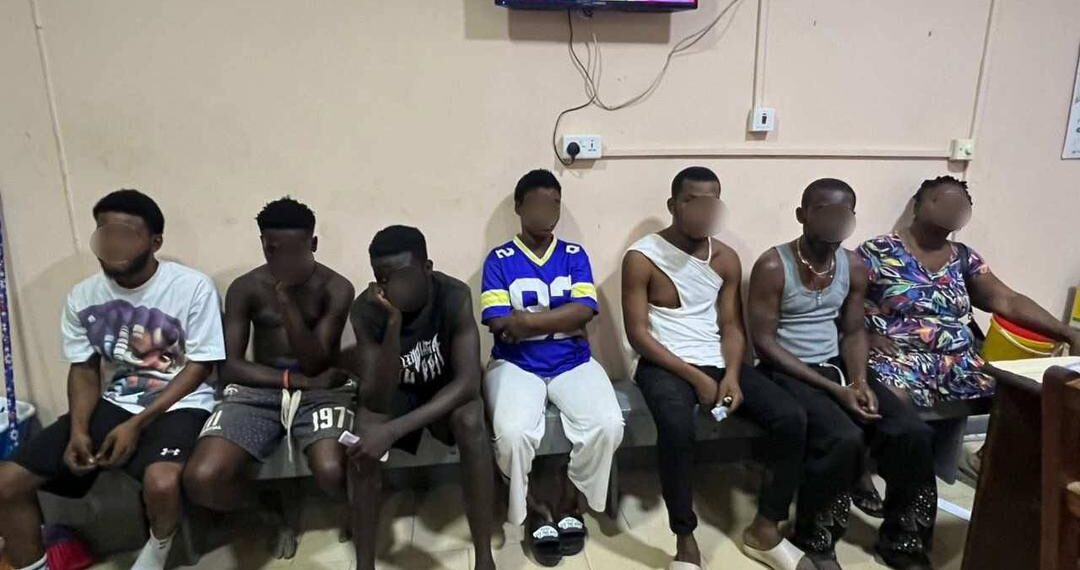 Police arrest seven in major narcotic drug swoop in Cape Coast