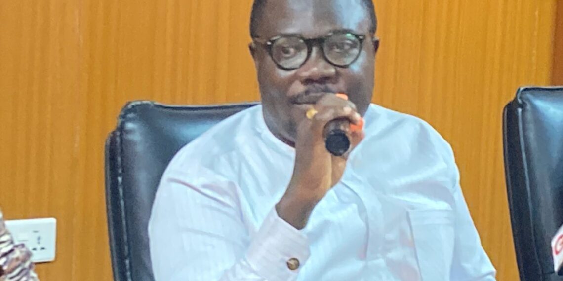 Bono Regional Minister, others cut sod for the construction of Abisu CHIPS Compound in Sunyani West