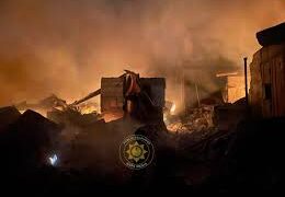 GNFS contains Anloga market fire in Kumasi, no casualties recorded