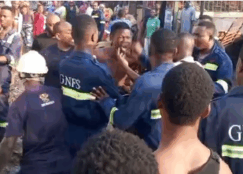 GNFS responds to viral video alleging assault on Journalist