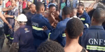 GNFS responds to viral video alleging assault on Journalist