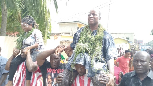 Gomoa Dawurampong Police hunt suspects in attempted assassination of Gyasehene