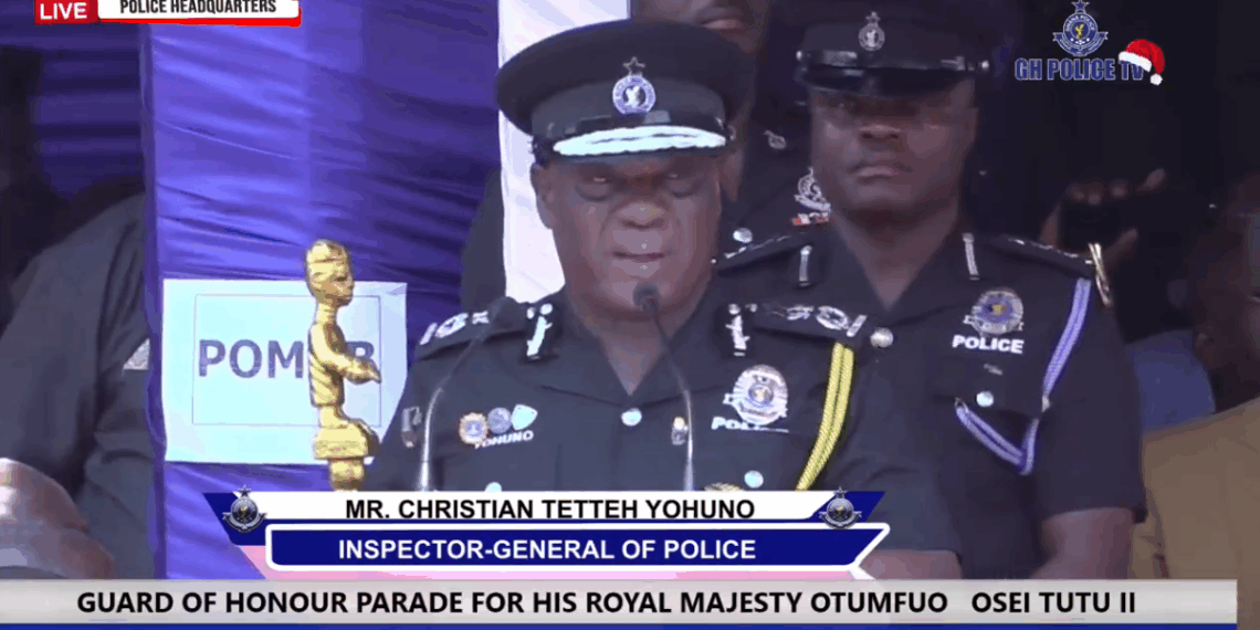 Asantehene's support for Police 'fatherly, exemplary' - IGP