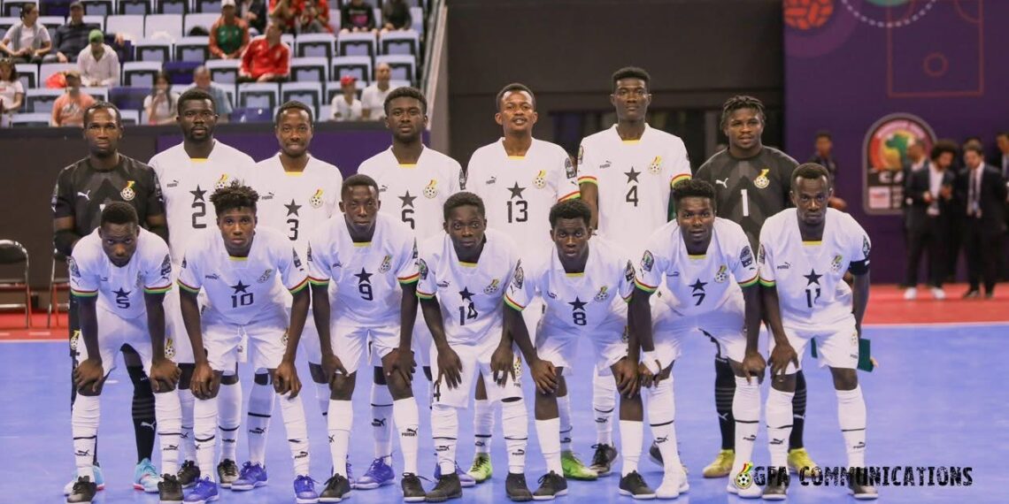 Ghana ranked among Africa’s Top 10 futsal nations, advances directly to final qualifying stage for futsal AFCON 2026