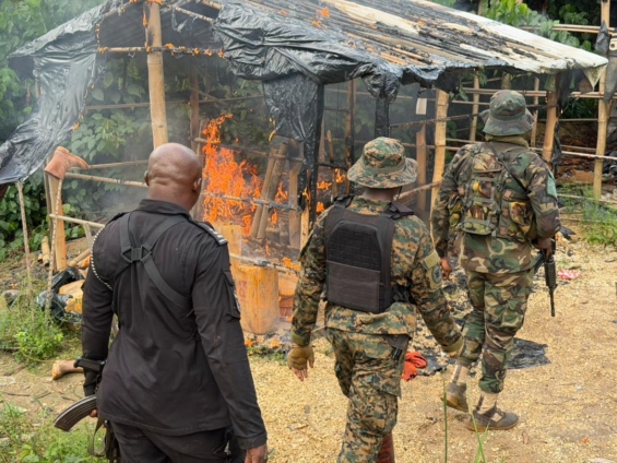 NAIMOS confirms shooting incident during operation in Dormaa Central