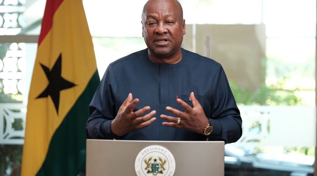 Mahama Calls for Unity, Patriotism in 2026 New Year Message