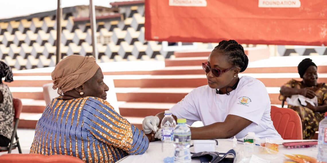 Telecel Ghana Foundation takes Healthfest Screening to Ahwerase in Eastern Region