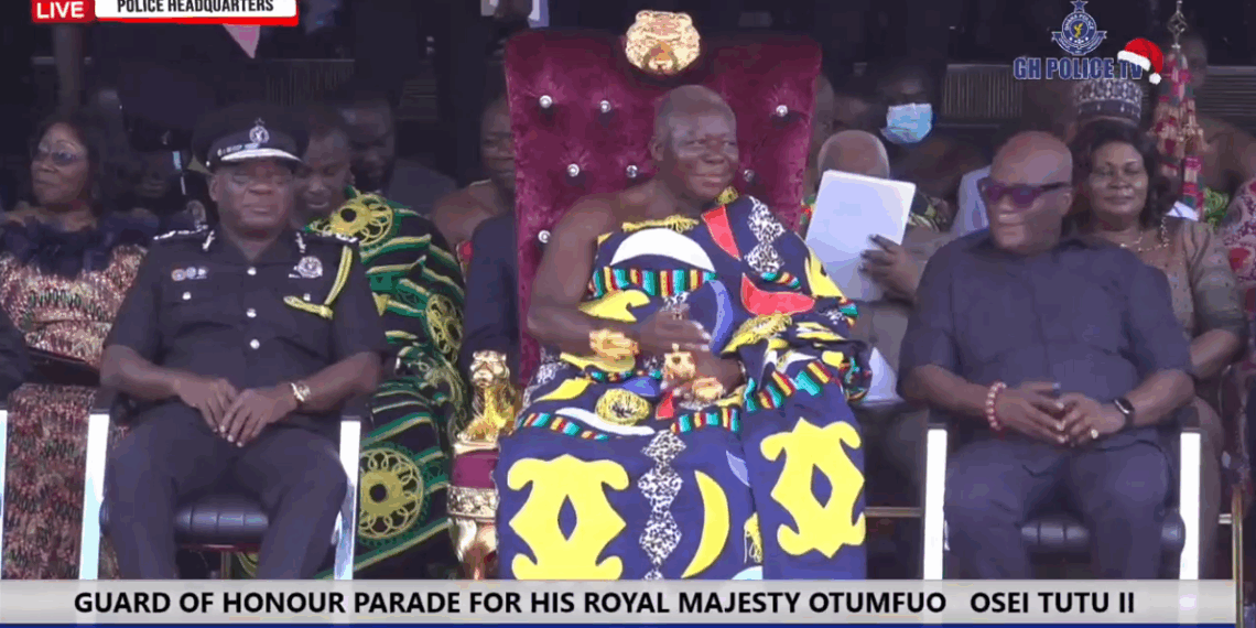 IGP describes Otumfuo’s visit to Police Headquarters as unprecedented