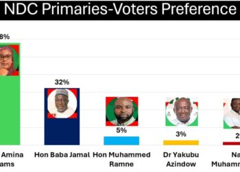 Hajia Amina Adams leads NDC Ayawaso East primaries- Global InfoAnalytics