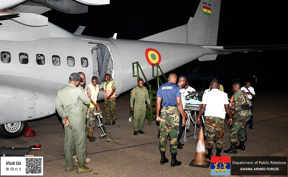 Ghana Armed Forces evacuates three injured traders after Burkina Faso terror attack