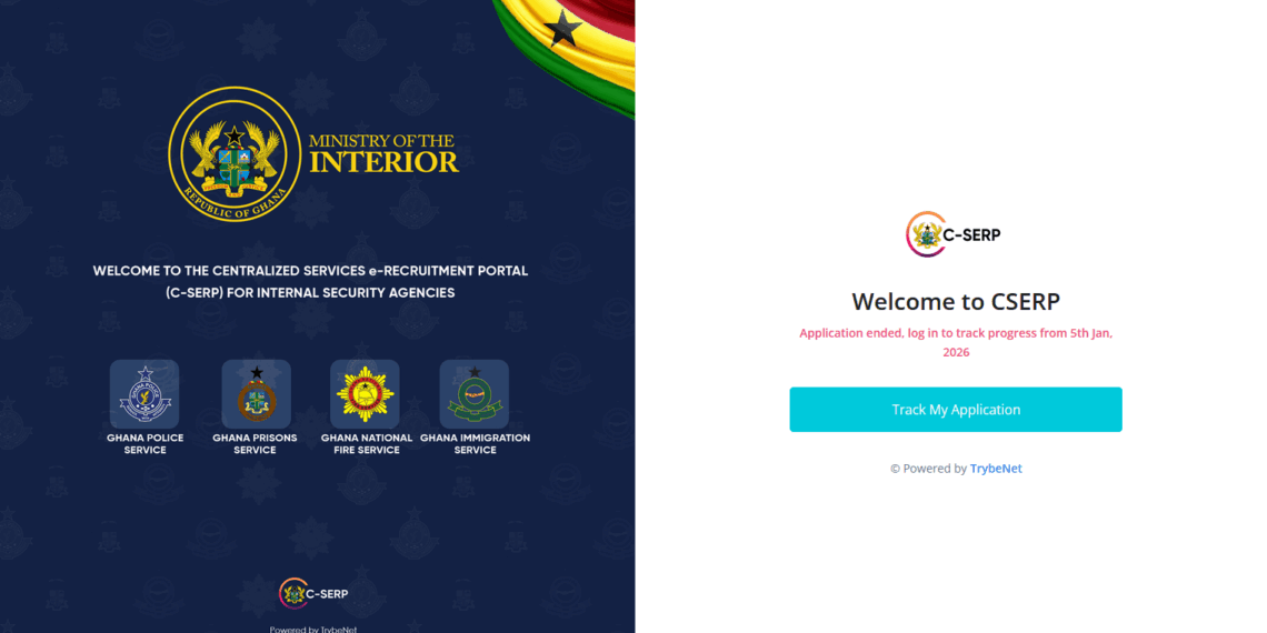 Interior Ministry sets February 10 for commencement of 2025/26 recruitment aptitude test