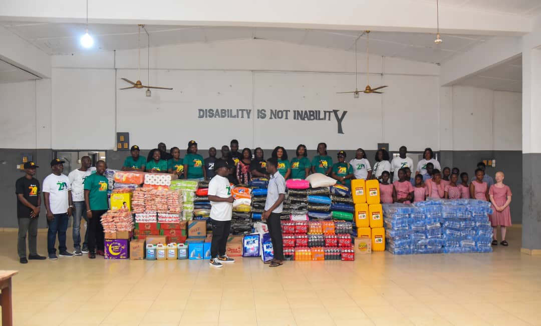 ICGC The Royal Temple Donates Over GHC50,000 Worth of Items to Akropong School for the Blind