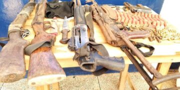 Bono Region: Police recover five firearms after shootout with suspected robbers