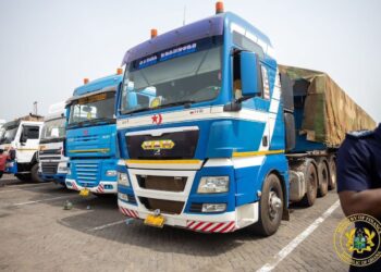 Customs seize 12 transit trucks with undeclared goods worth GH¢85.3m
