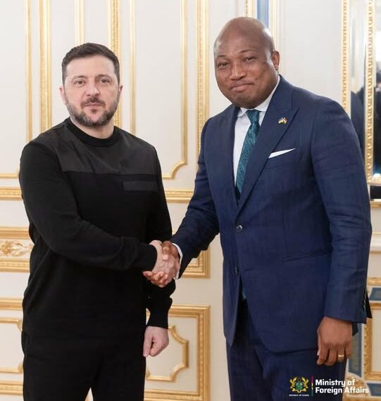 Foreign Minister engages Zelenskyy over detained Ghanaians, signals deeper Ghana-Ukraine ties