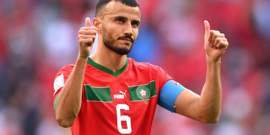 Morocco captain Romain Saïss announces retirement from international football
