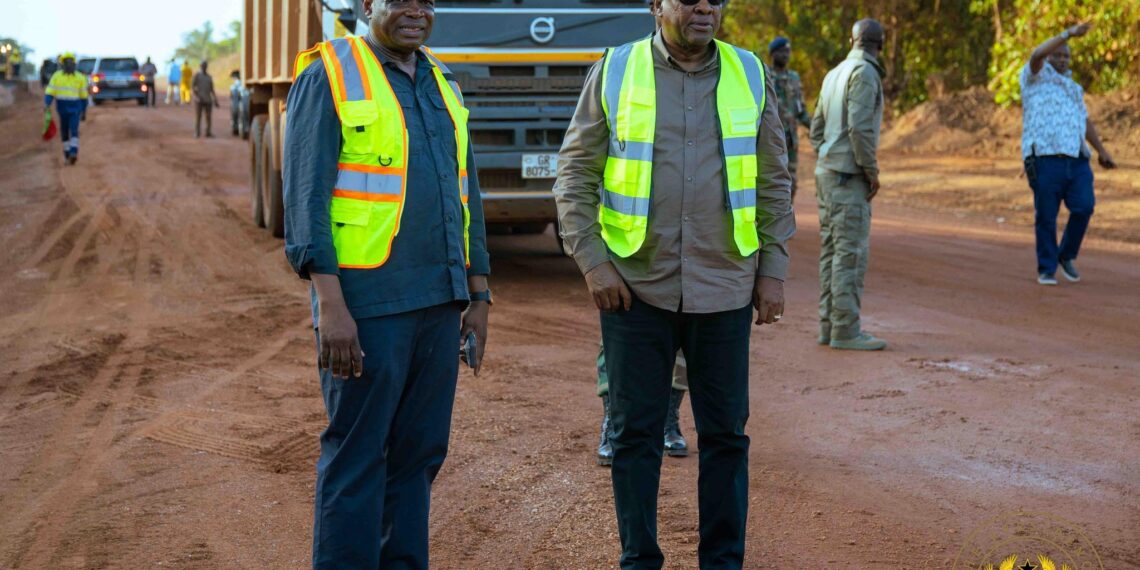 Mahama sets 2027 deadline for completion of Jinijini–Sampa road - Presidency confirms