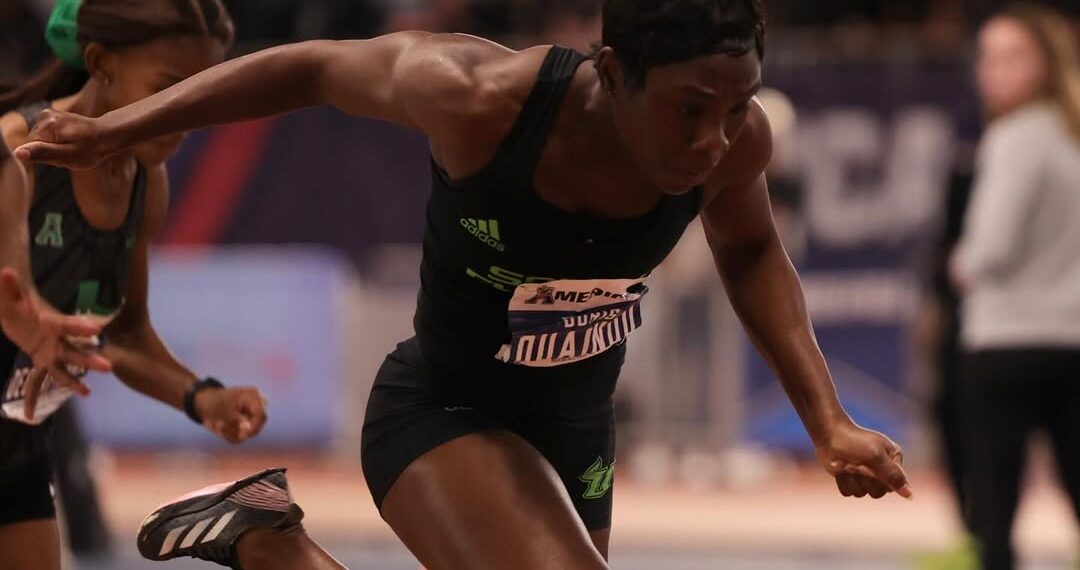 Ghana’s Doris Quainoo secures podium finish as USF Bulls seal historic five-peat