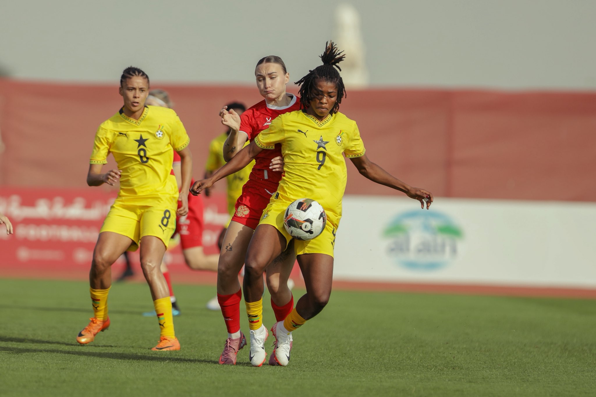 Black Queens beat Russia 4-0 to maintain perfect start at Pink Ladies Cup