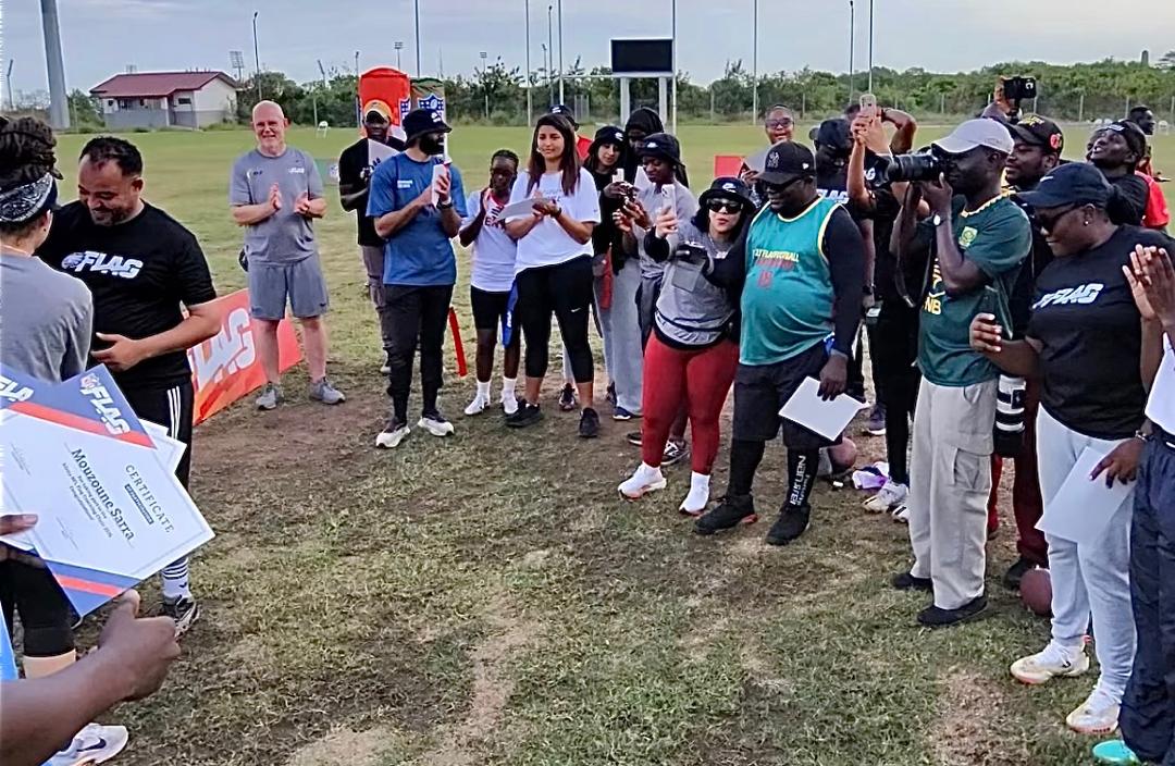 NFL Flag Coaching Clinic successfully concludes in Accra