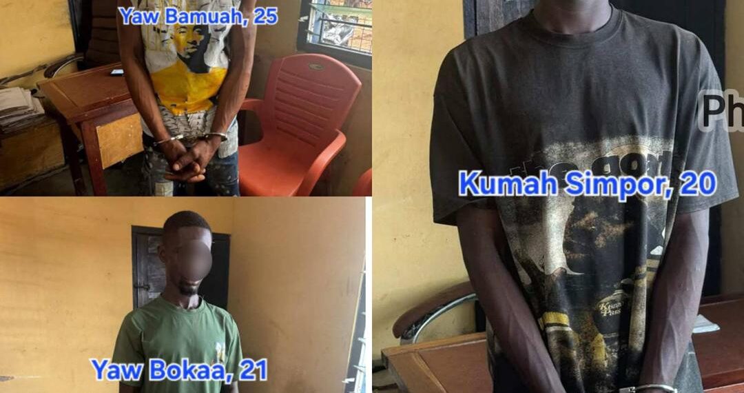 S/R: Three arrested over murder, causing harm at Gbiniyiri