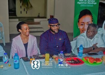 Dr. Zanetor Agyeman-Rawlings calls for peace, unity at Iftar with Muslim community