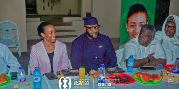 Dr. Zanetor Agyeman-Rawlings calls for peace, unity at Iftar with Muslim community