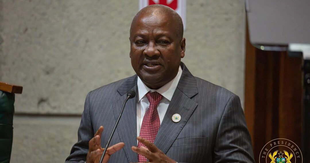 President Mahama to lead Ghana’s delegation to UN special session on reparatory justice