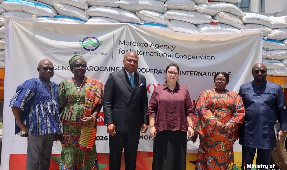 Morocco donates 2,000 metric tonnes of fertiliser to support Ghana’s Feed Ghana initiative