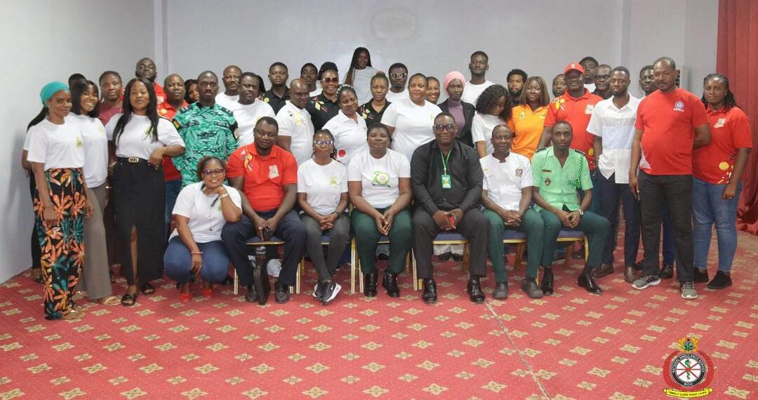 NAS trains over 50 YEA staff in Basic Life Support Skills