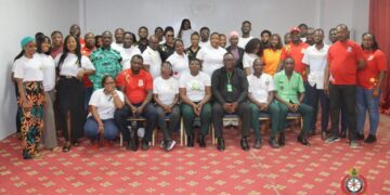 NAS trains over 50 YEA staff in Basic Life Support Skills