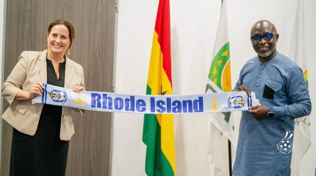 Bryant University Officials Visit GFA Ahead of 2026 World Cup