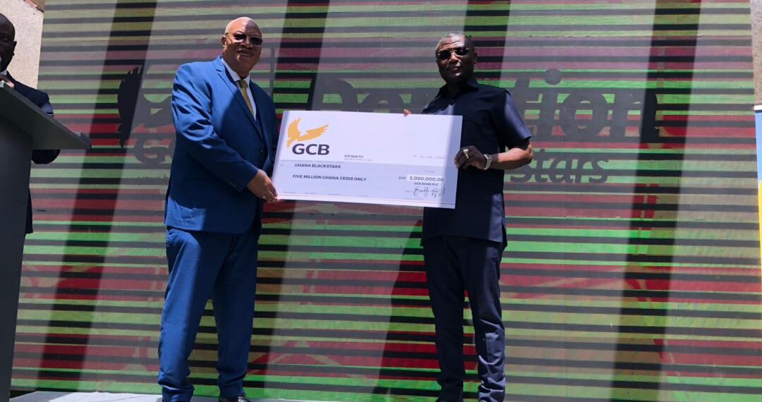 GCB Bank donates GH¢5 million to support Ghana national football team ahead of 2026 FIFA World Cup