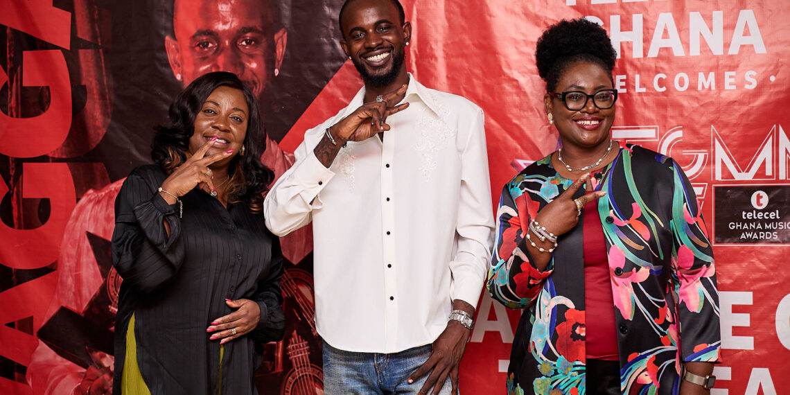 Black Sherif Takes Victory Lap to Telecel Ghana HQ after 27th TGMA Sweep